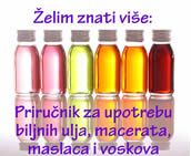 biljna ulja, macerati, maslaci i voskovi - kako primjenjivati u kozmetici i liječenju