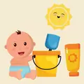prirodna organska kozmetika za sunčanje za bebe i djecu sa mineralnim filterima