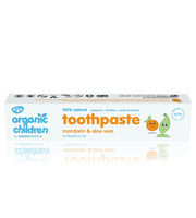 prirodna organska dječja zubna pasta bez fluora - Dječja zubna pasta Mandarina & Aloe vera 50 mL - Green People