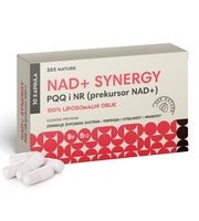 NAD+ SYNERGY PQQ i NR 30 kapsula - 365 Nature
