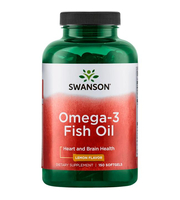swanson Lemon Flavor Omega-3 Fish Oil