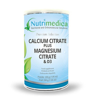 kalcij citrat + magnezij citrat + d3 nutrimedica