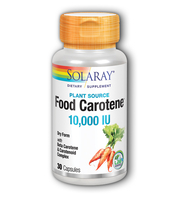 food caroten solaray