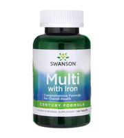 swanson multivitamini i minerali sa željezom