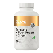 OstroVit kurkumin + crni papar + đumbir tablete - OstroVit Turmeric + Black Pepper + Ginger