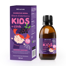 Sambucus nigra sirup za djecu za podršku imunitetu - crna bazga i cink Sambucus nigra sirup za djecu za podršku imunitetu - crna bazga i cink