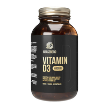 Grassberg Vitamin D3 4000 IU | 90 kapsula