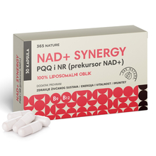 NAD+ SYNERGY PQQ i NR 30 kapsula - 365 Nature NAD+ SYNERGY PQQ i NR 30 kapsula - 365 Nature