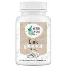 cink glukonat kapsule health wizard
