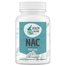 NAC n-acetil cistein kapsule Health Wizard