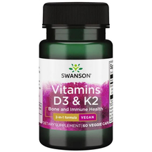 Swanson D3 & K2 kapsule Swanson D3 & K2 kapsule