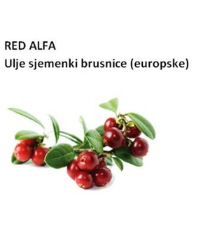 biljno ulje sjemenki brusnice europske, co2; RED ALFA LINGONBERRY SEED OIL biljno ulje sjemenki brusnice europske, co2; RED ALFA LINGONBERRY SEED OIL