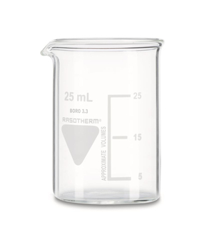 laboratorijska čaša staklena niska 25 ml