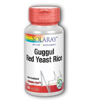 crvena riža protiv kolesterola solaray Guggul & Red Yeast Rice