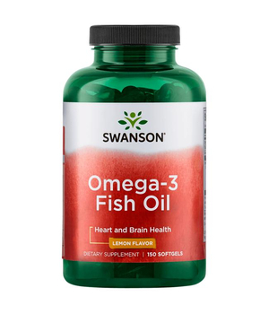 swanson Lemon Flavor Omega-3 Fish Oil