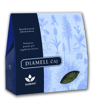 diamell čaj - ljekovito bilje kao pomoć kod dijabetesa - povišenog šećera