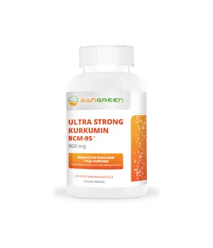 kurkuma kapsule - ultrastrong kurkumin BCM-95 sangreen