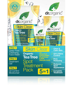 dr. organic skin clear set proivoda za njegu nečiste kože