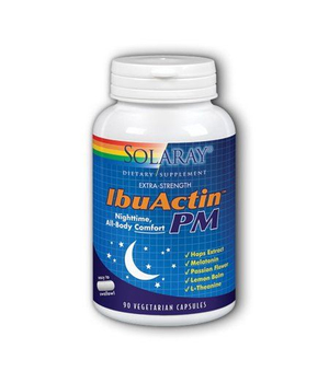 IbuActin PM Solaray kapsule protiv bolova i nesanice