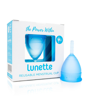 lunette menstrualna čašica blue
