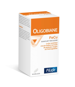 Oligobiane FeCu PiLeJe - željezo i bakar, 90 kapsula