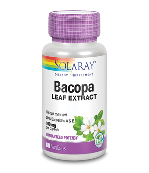 bacopa kapsule solaray - brahmi kapsule