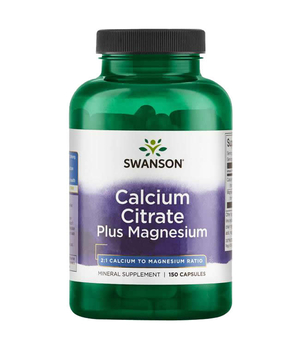 Swanson Calcium Citrate Plus Magnesium za zdravlje koštanog sustava