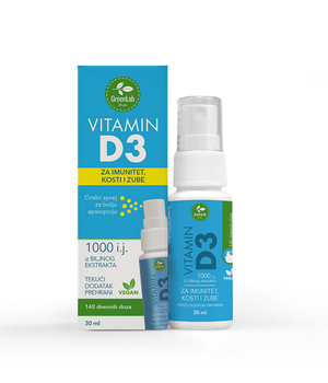 vitamin d 3 sprej green lab