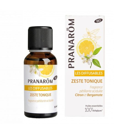 zeste tonique (citrus) sinergija eteričnih ulja pranarom