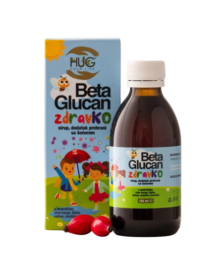 Beta Glukan zdravKO sirup Hug Your Life