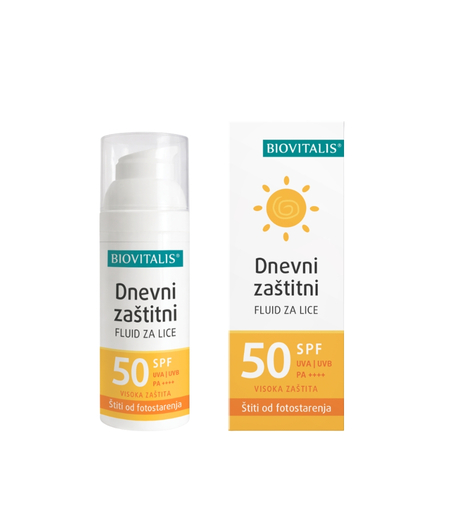 BIOVITALIS® Dnevni zaštitni fluid za lice SPF 50