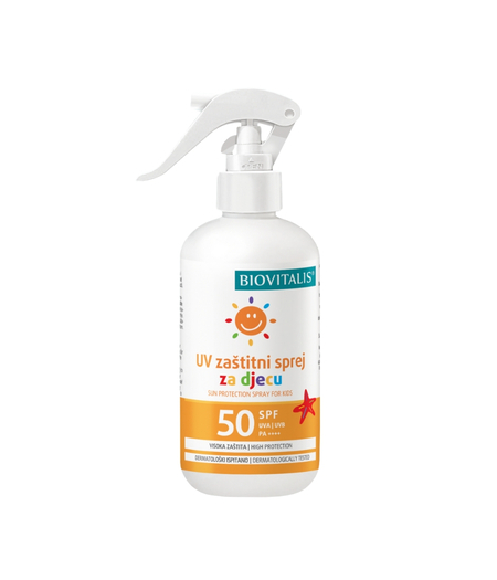 UV zaštitni sprej za djecu SPF50 250 mL - Biovitalis