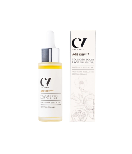 prirodno organsko anti age ulje protiv bora green people Age Defy+ Collagen Boost Face Oil Elixir 30ml