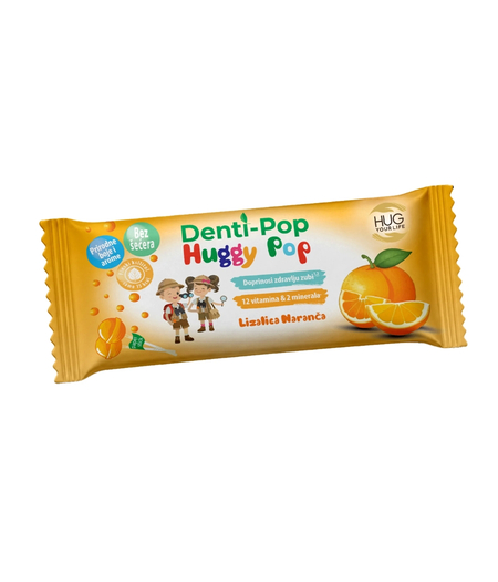 Huggy Pop Multivitamin lizalica okus Naranča - Hug Your Life