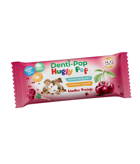 Huggy Pop Multivitamin lizalica okus Trešnja - Hug Your Life