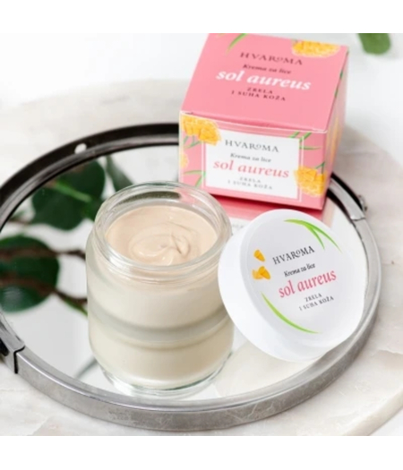 Krema za zrelu i suhu kožu Sol Aureus 50 mL - HVAROMA
