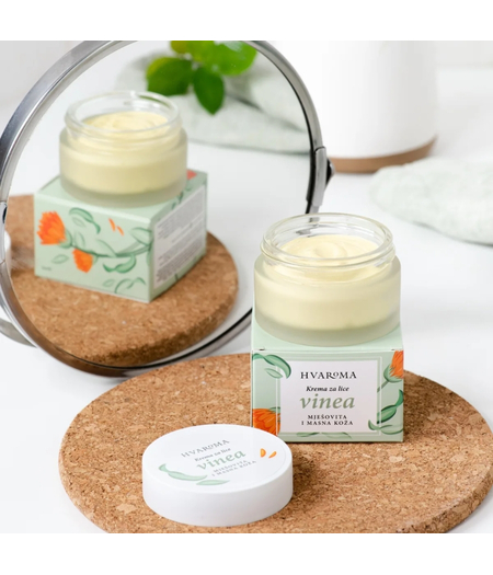 Krema za mješovitu i masnu kožu Vinea 50 mL - HVAROMA