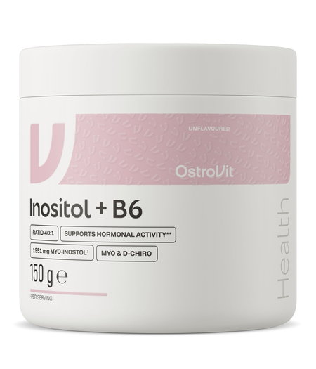 Inozitol prah (Myo & D-chiro Inositol 40:1) + B6 150 g - OstroVit
