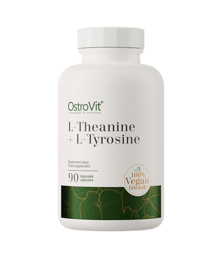 L-Theanine (200 mg) + L-Tyrosine (400 mg) 90 kapsula - OstroVit