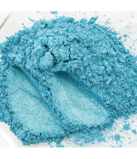mica prah za izradu kozmetike ocean blue
