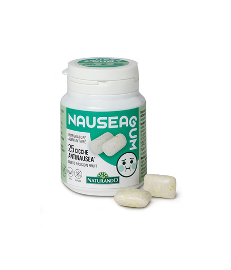 NAUSEA GUM žvakaće gume protiv mučnine 25 kom - Naturando