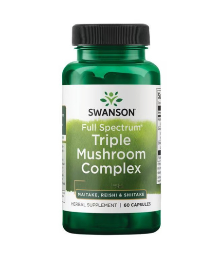 ljekovite gljive reishi, shiitake i maitake - swanson triple mushroom complex