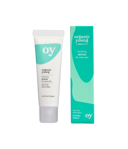 GREEN PEOPLE Oy Clear Skin Purifying Serum 30ml gel organski serum za tretman akni i prištića