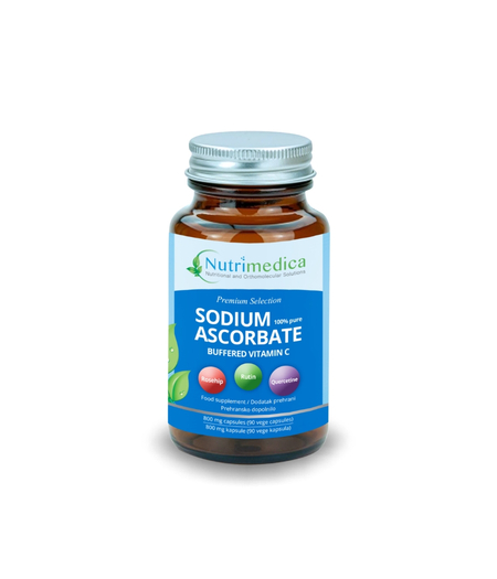natrij askorbat - sodium ascorbate - kapsule nutrimedica