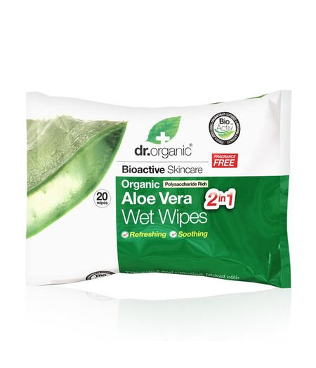 aloe vera prirodne organske vlažne maramice