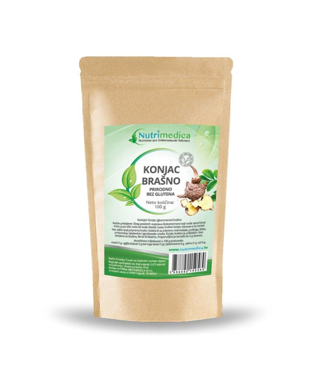 konjac brašno Glucomannan