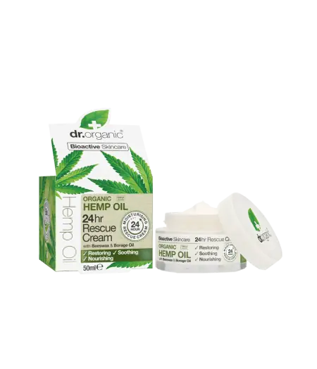 dr organic organska konoplja 24 h rescue krema