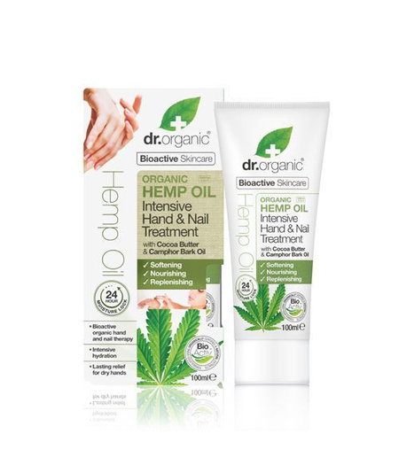 dr organic organska konoplja tretman za ruke i nokte