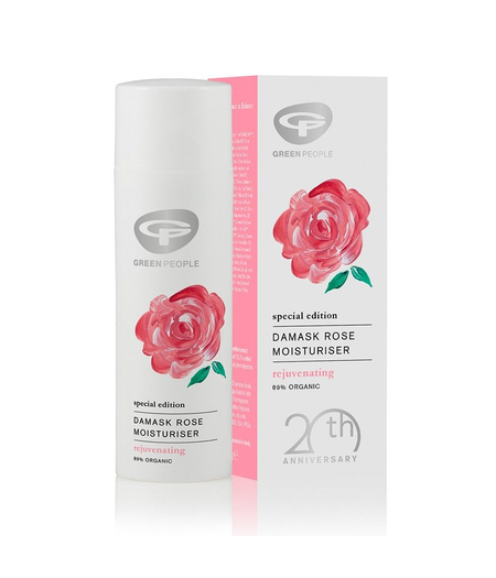 damask rose hranjiva pomlađujuća krema za suhu kožu green people