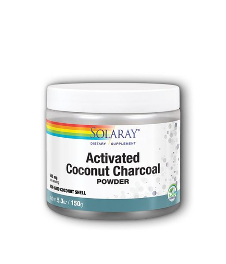 aktivni ugljen u prahu solaray Activated Coconut Charcoal Powder